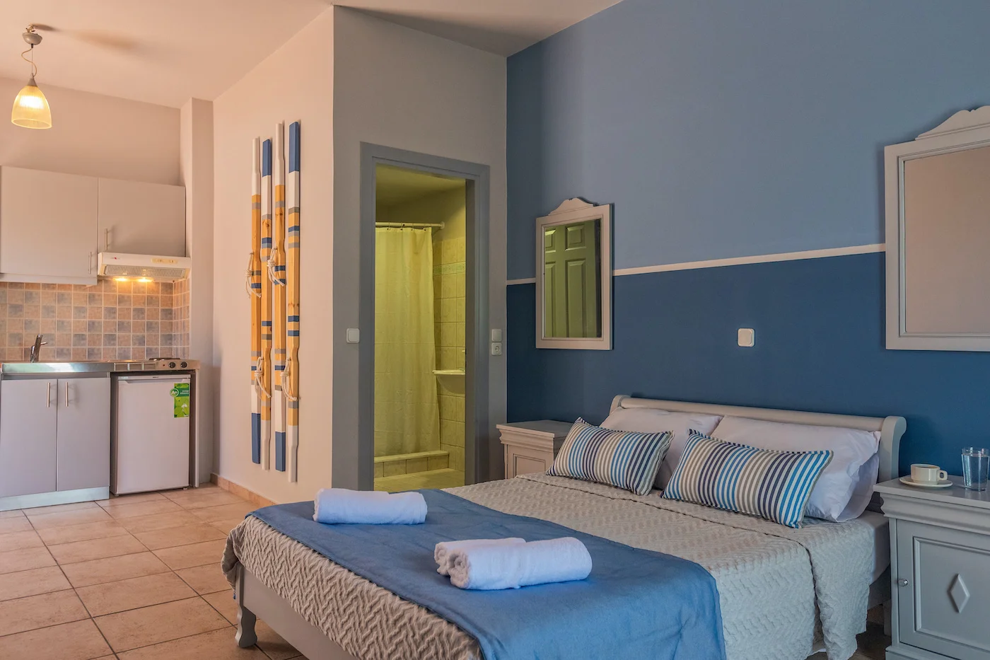 Deluxe Triple Garden View - Pelagos Apartments Skala Kefalonia