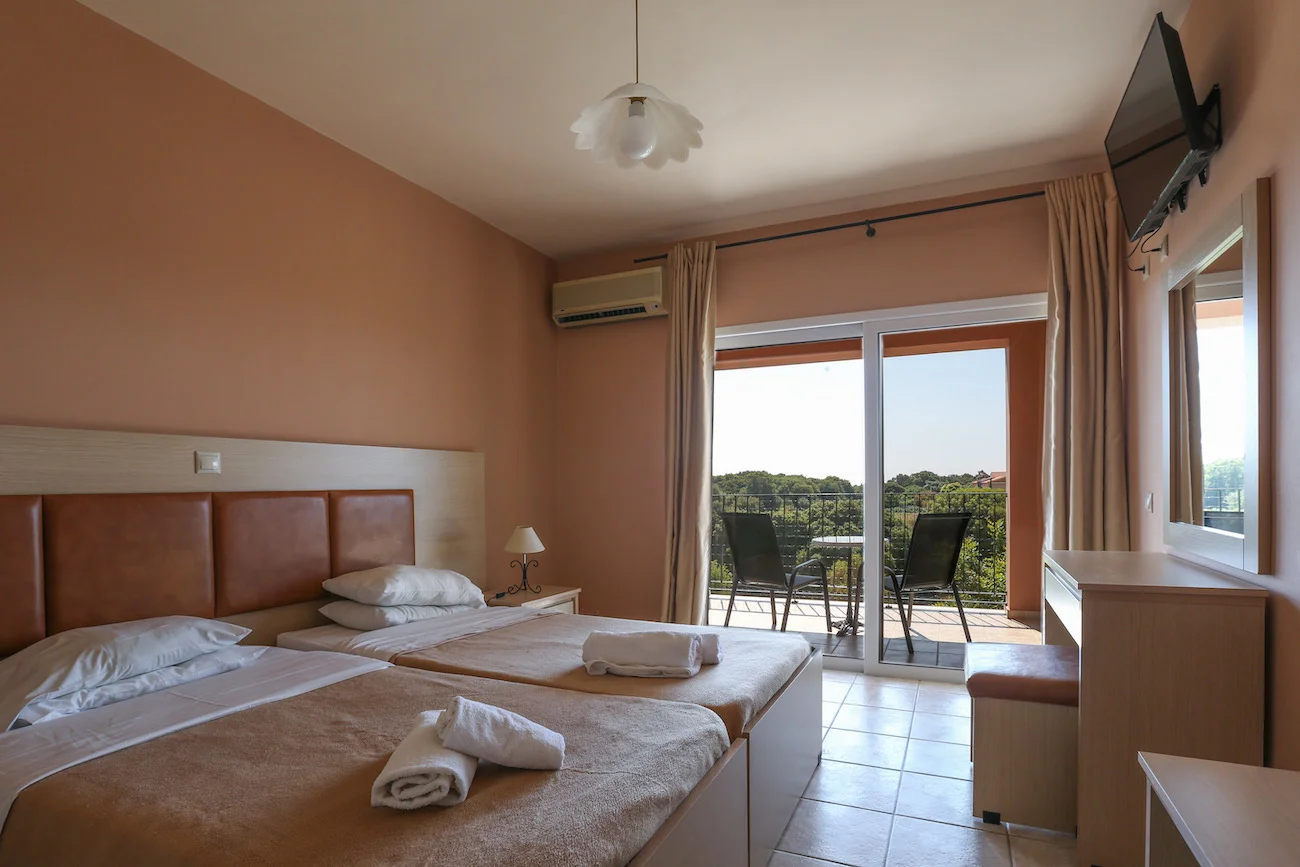 Double or Twin Studio Sea View - Pelagos Apartments Skala Kefalonia